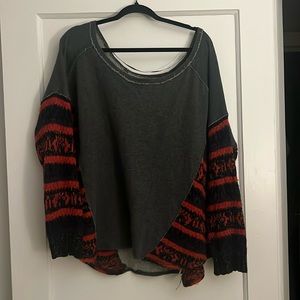 Free People off shoulder sweater